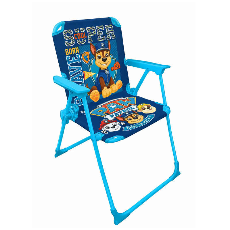 Silla Metálica Plegable Patrulla Canina Chase De New Import