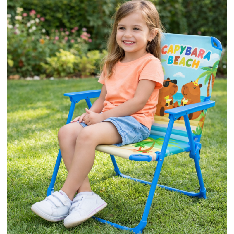 Silla Metálica Plegable Capybara