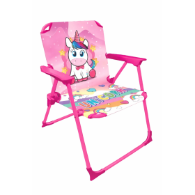 Silla Metálica Plegable Unicornio