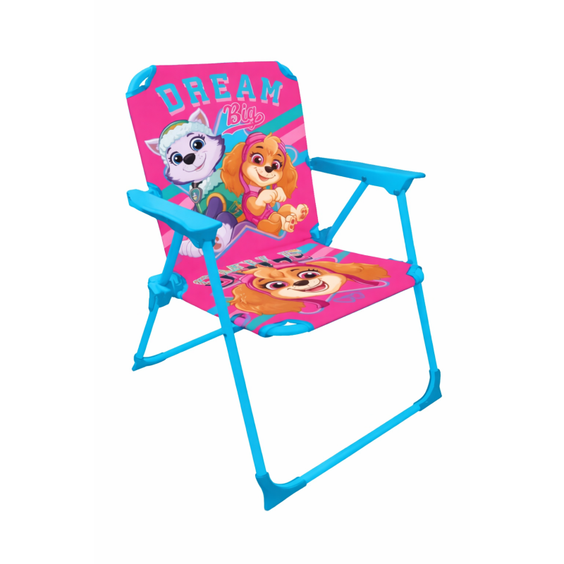 Silla Metálica Plegable Patrulla Canina Sky Y Everest De New Import