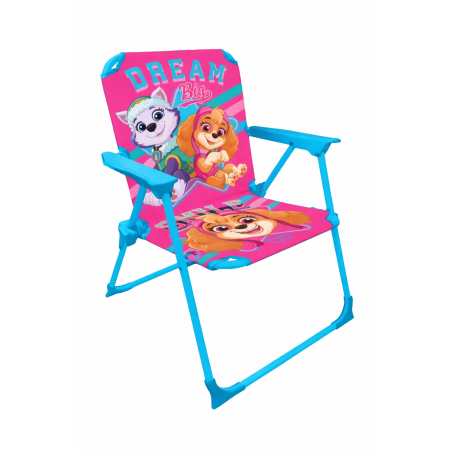 Silla Metálica Plegable Patrulla Canina Sky Y Everest De New Import