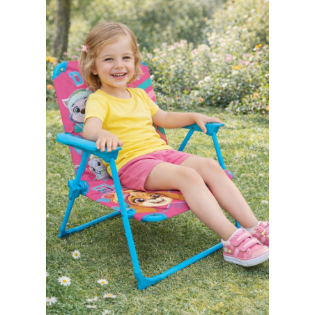 Silla Metálica Plegable Patrulla Canina Sky Y Everest