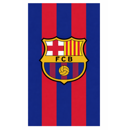 Toalla Playa FC Barcelona 1º Equipación De New Import