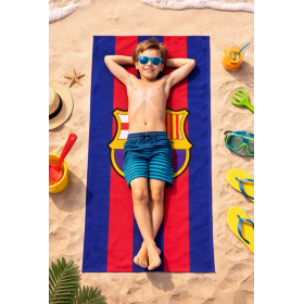 Toalla Playa FC Barcelona 1º Equipación De New Import 2