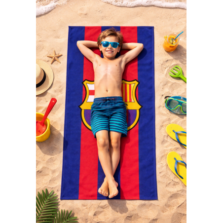 Toalla Playa F.C. Barcelona 1º Equipación