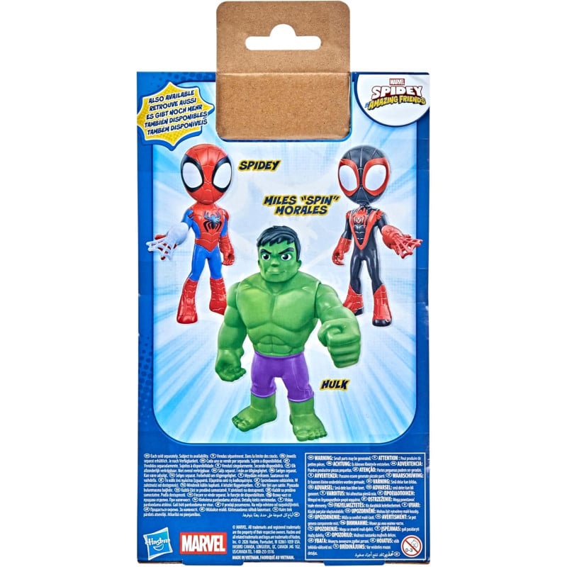 Figura Mega Hulk Spidey Y Sus Sorprendentes Amigos