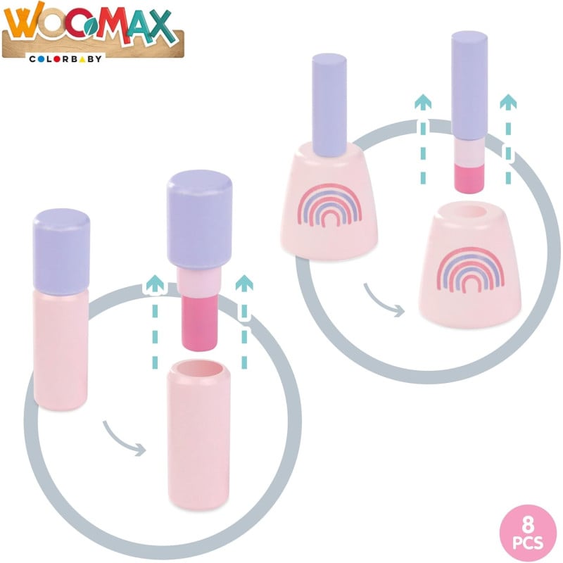 Tocador De Madera 48X32X92Cm