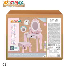 Tocador De Madera 48X32X92Cm 2