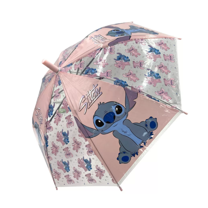Paraguas Transparente Lilo & Stitch Surtido