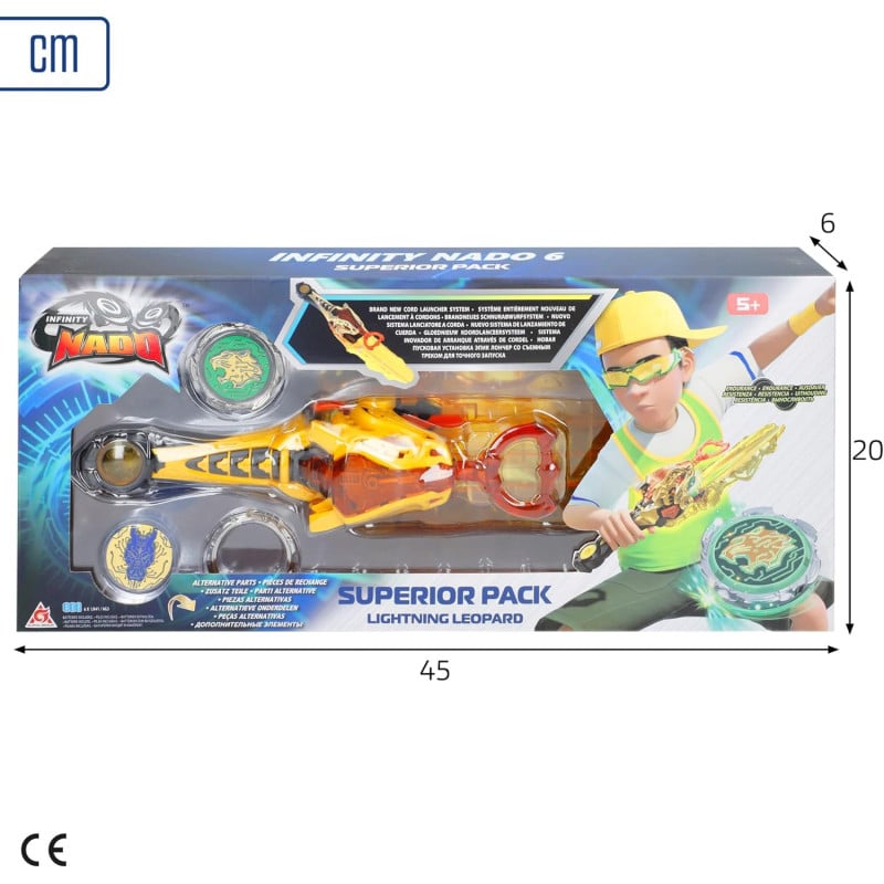 Infinity Peonza Superior Pack