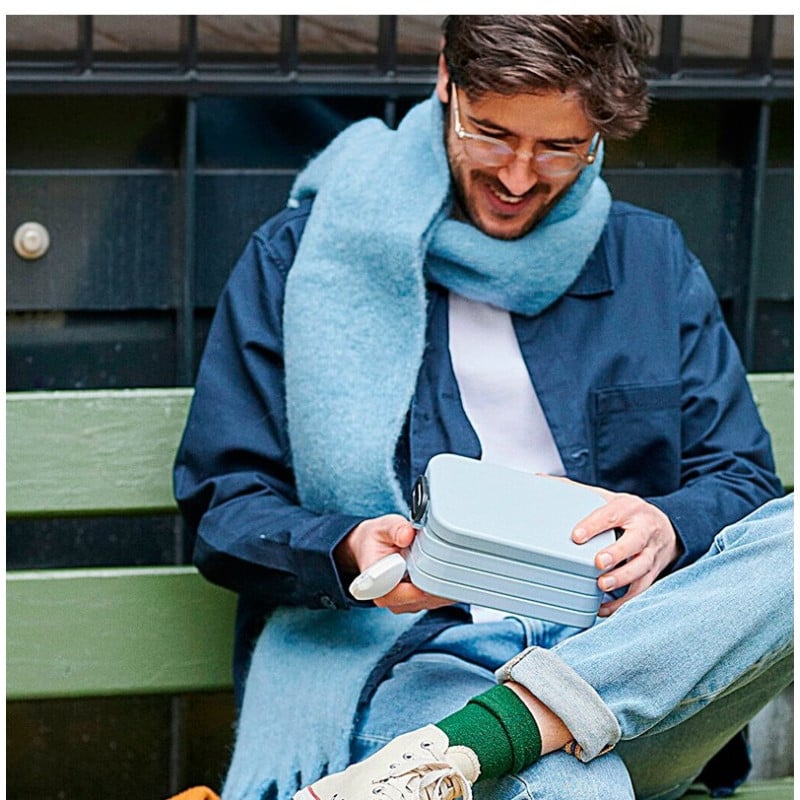 Mepal Tupper Bento Midi Nordic Azul