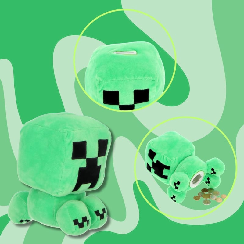 Hucha Peluche Minecraft 20 Cm