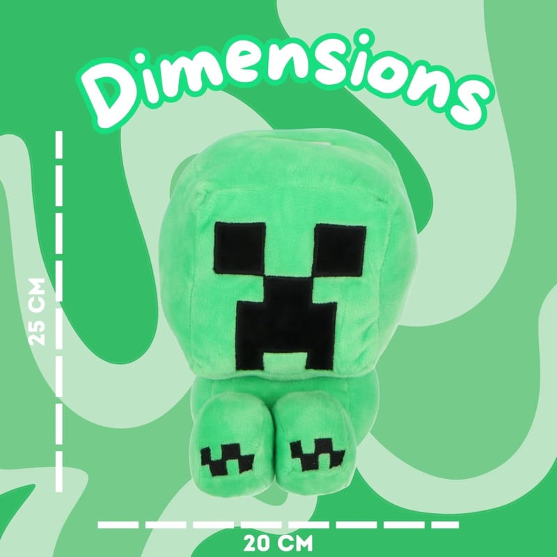 Hucha Peluche Minecraft 20 Cm