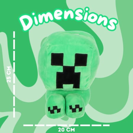 Hucha Peluche Minecraft 20 Cm