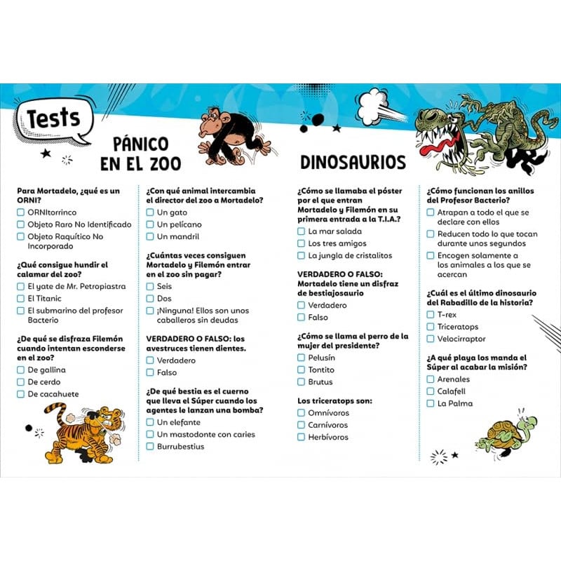 Mi Primer Mortadelo Y Filemón: Animalerias En La T.I.A.