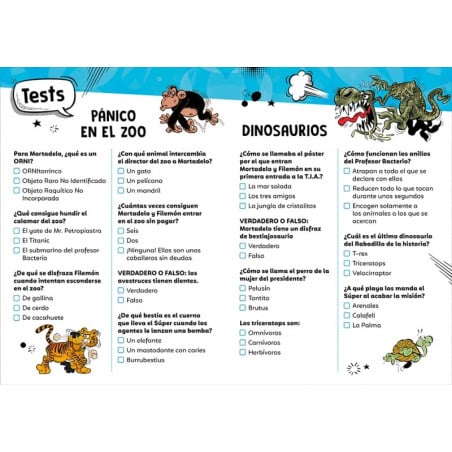 Mi Primer Mortadelo Y Filemón: Animalerias En La T.I.A.