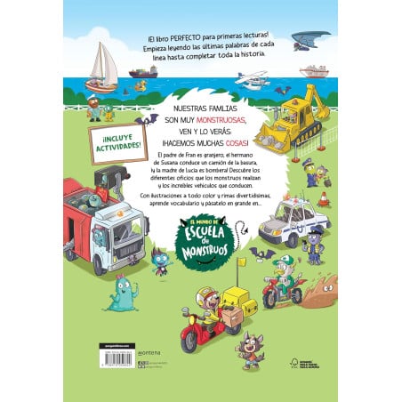 El Mundo De Escuela De Monstruos 1: Ruedas, Grúas Y Travesuras