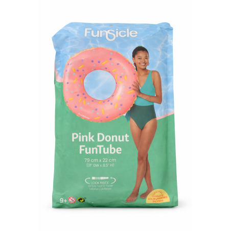 Flotador Circular Donut Rosa 79 Cm