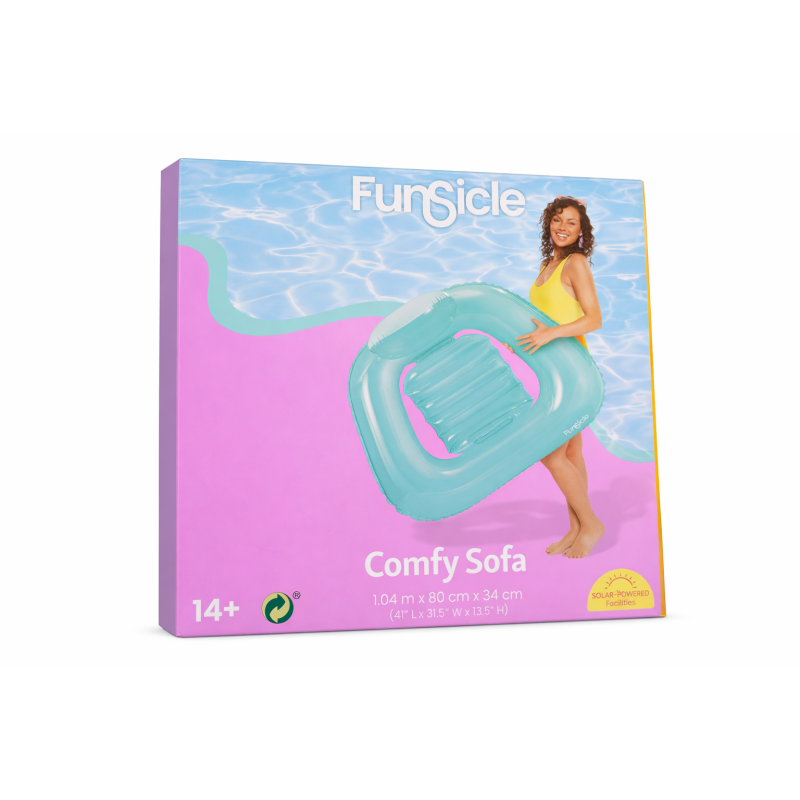 Flotador Sillón Comfy Sofa Menta 104 Cm