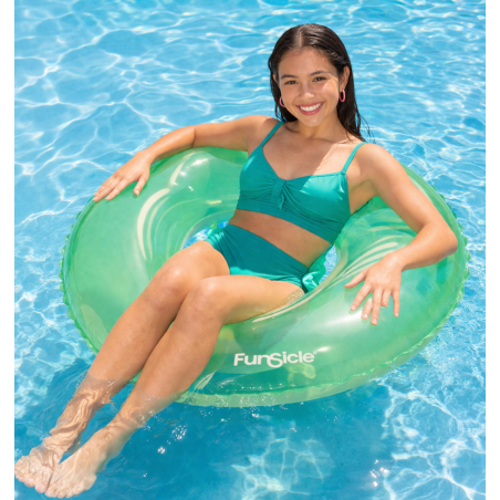 Flotador Circular Clean Color Verde Menta 66 Cm