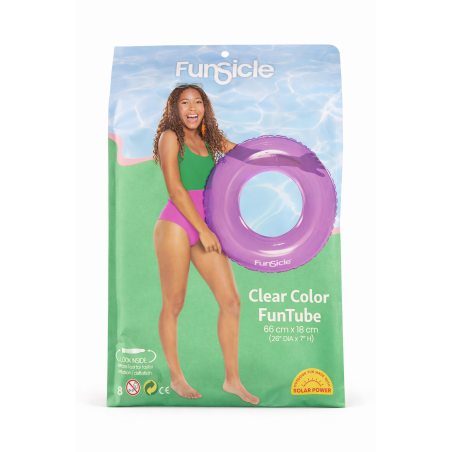 Flotador Circular Clean Color Morado 66 Cm