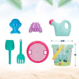 Set Cubo Playa Y Accesorios Peppa Pig 2