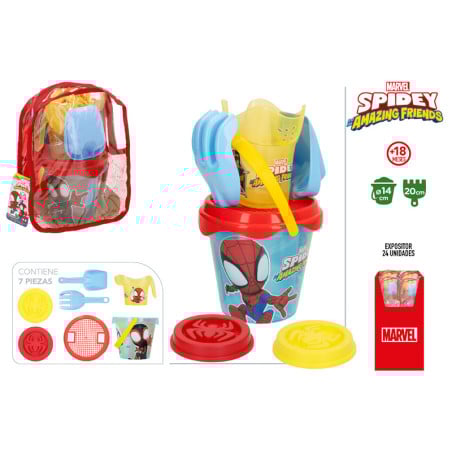 Cubo De Playa Spidey Y Su Súper Equipo