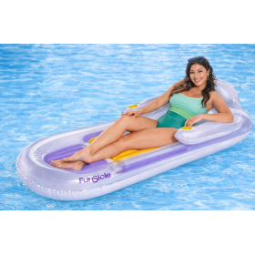 Colchoneta Relaxing Lounge Blanca 160 Cm 2