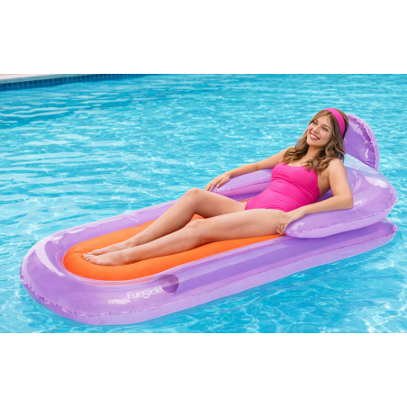 Colchoneta Relaxing Lounge Morada 160 Cm