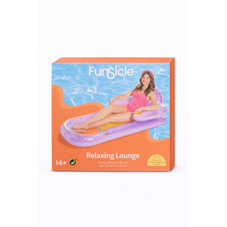 Colchoneta Relaxing Lounge Morada 160 Cm