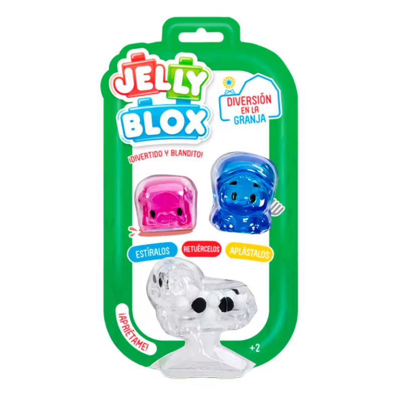 Jelly Blox Diversión En La Granja Surtido De Bizak