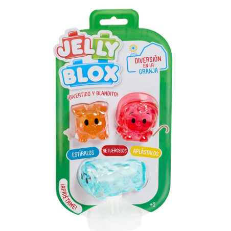 Jelly Blox Diversión En La Granja Surtido