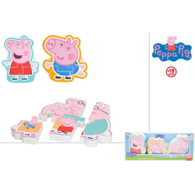 Peppa Pig Puzzle De Madera