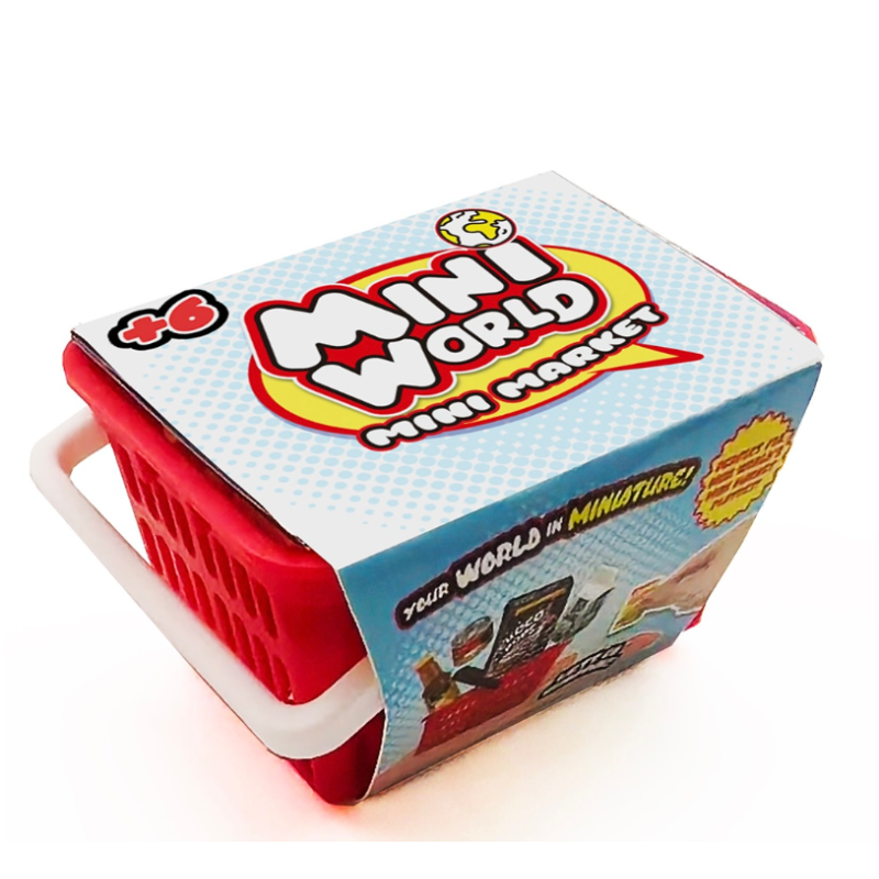 Mini World Cesta De La Compra De Bizak