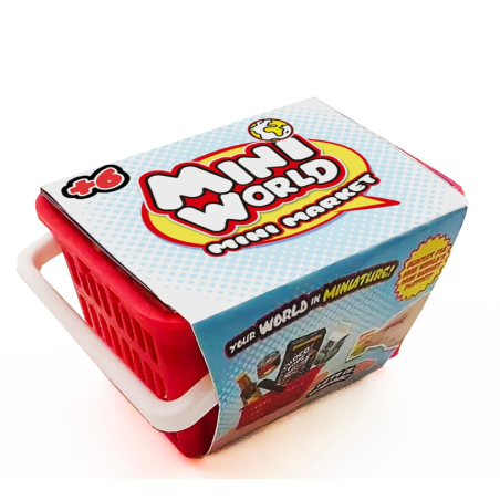 Mini World Cesta De La Compra De Bizak