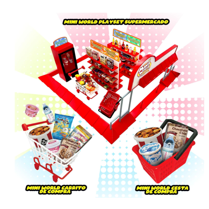 Mini World Cesta De La Compra