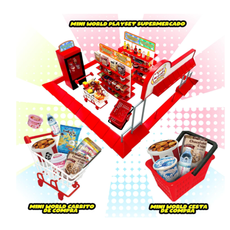 Mini World Cesta De La Compra
