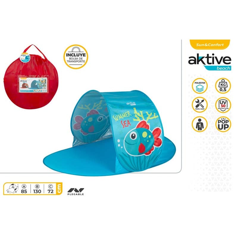 Tienda Paravientos 130x85x72CM