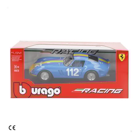 BURAGO COCHE METAL 1:24 FERRARI RACING