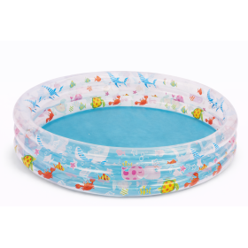 Piscina Infantil Printed 3 Aros Hinchable 152 Cm