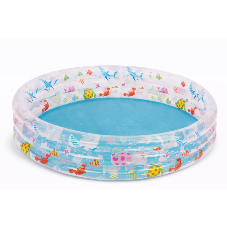 Piscina Infantil Printed 3 Aros Hinchable 152 Cm