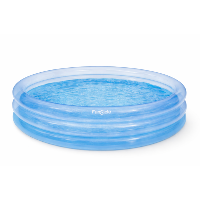 Piscina Infantil Color Fun Azul 3 Anillos 165 Cm