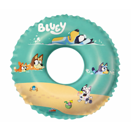 Flotador Circular Infantil Bluey 48 Cm De Poesa