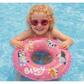 Flotador Circular Infantil Bluey Y Bingo 48 Cm De Poesa 2