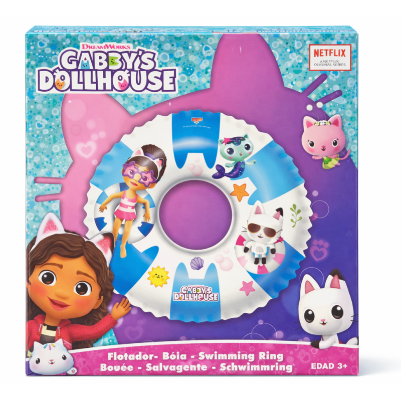 Flotador Circular Infantil La Casa De Gabby 48 Cm