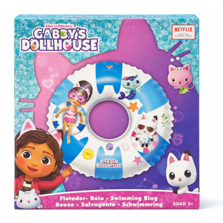 Flotador Circular Infantil La Casa De Gabby 48 Cm