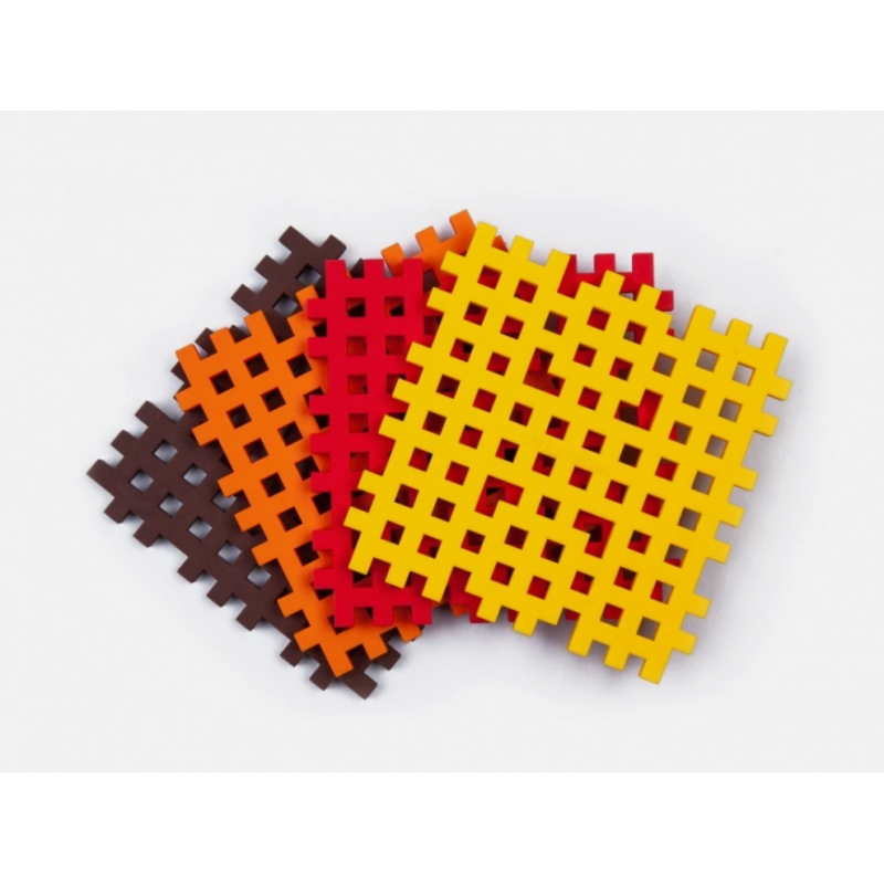 Marioinex Mini Waffle Base 4 Piezas