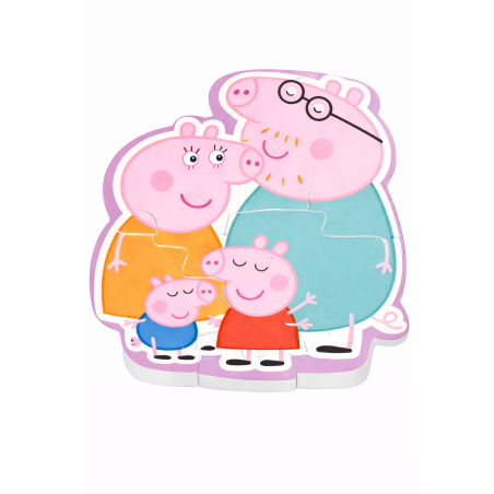 Peppa Pig Puzzle De Madera Surtido