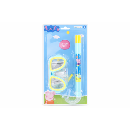 Peppa Pig Máscara Y Tubo