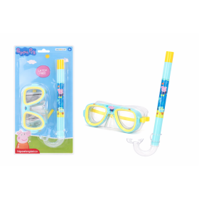 Peppa Pig Máscara Y Tubo